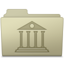 Library Folder Ash Icon